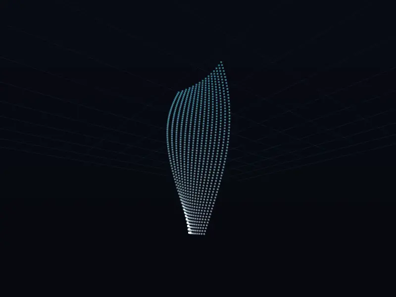 Turbine blade point cloud
